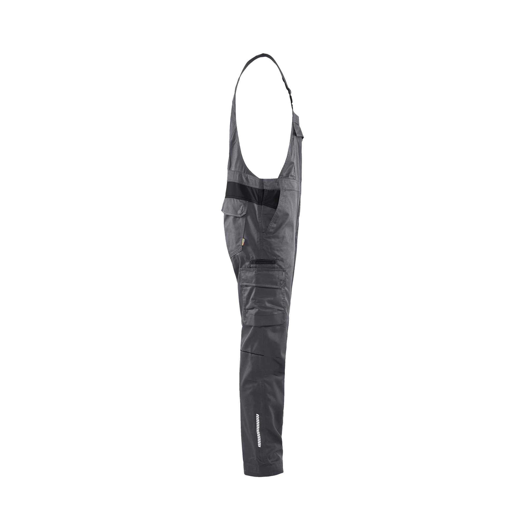 BLAKLADER 26441832 INDUSTRY BIB OVERALL STRETCH Work Bib Trousers Men - twill fabric